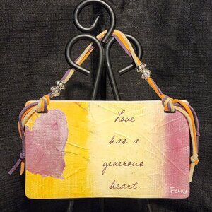 Love has a Generous Heart - Dolomite Plaque - Flavia